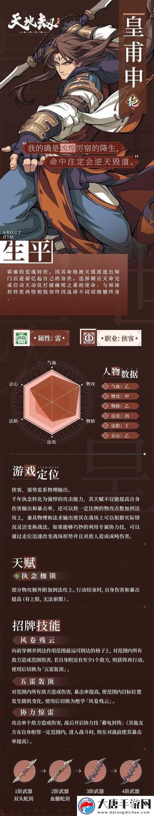天地劫幽城再臨皇甫申五內(nèi)加點(diǎn)怎么選？最強(qiáng)加點(diǎn)攻略揭秘！